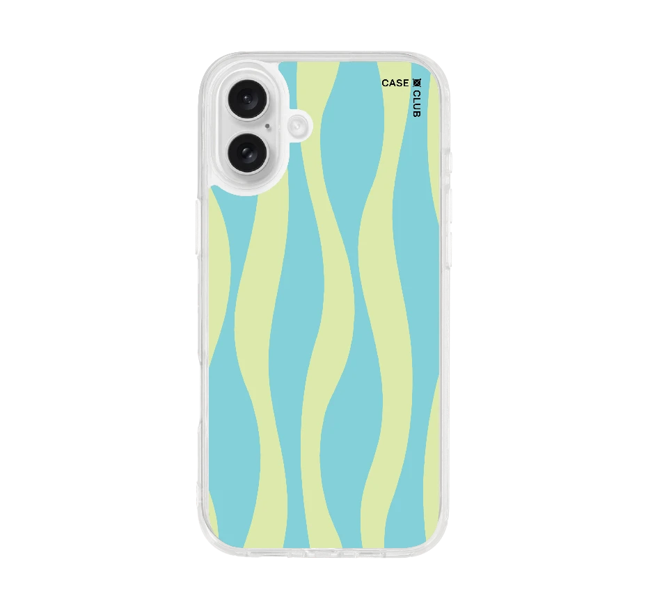 ลายคลื่นมิ้นต์บลู