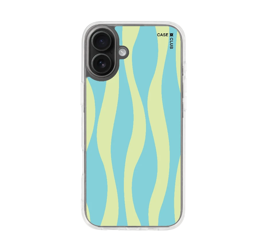 ลายคลื่นมิ้นต์บลู