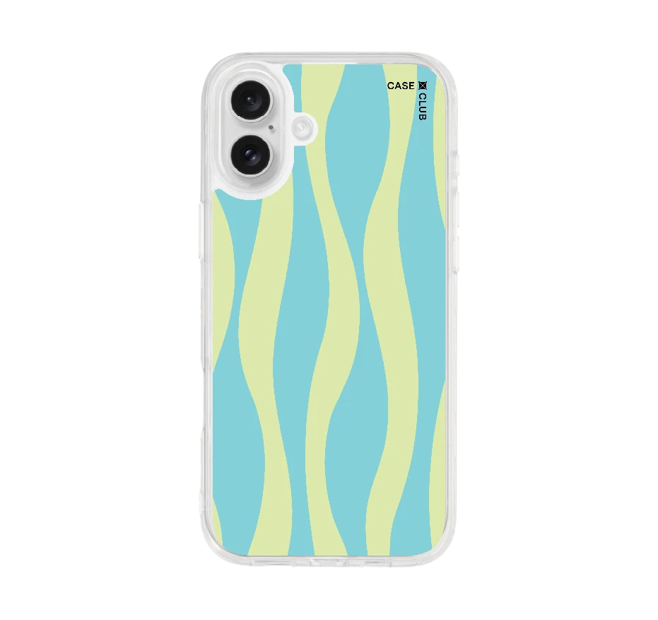 ลายคลื่นมิ้นต์บลู