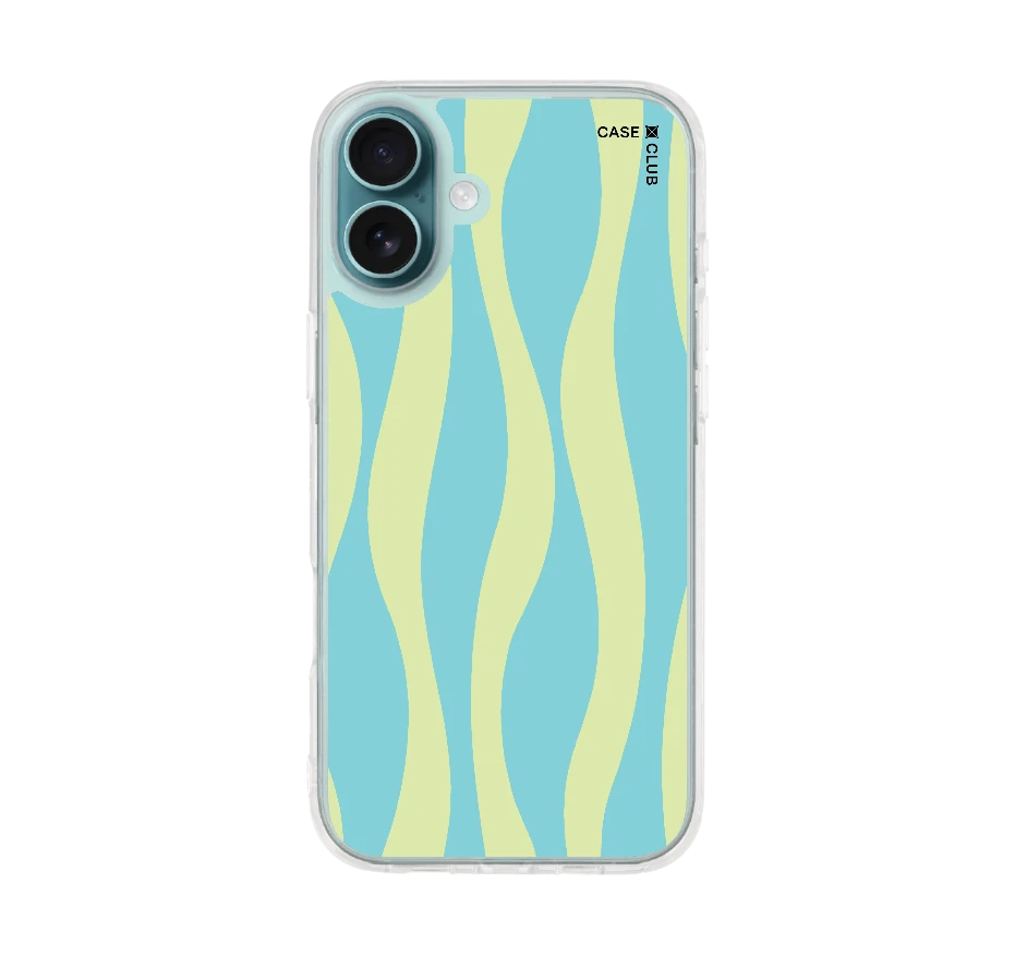 ลายคลื่นมิ้นต์บลู