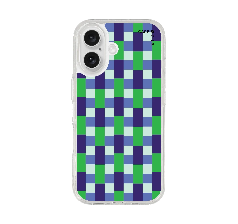 กริด ตารางสีเขียวน้ำเงิน