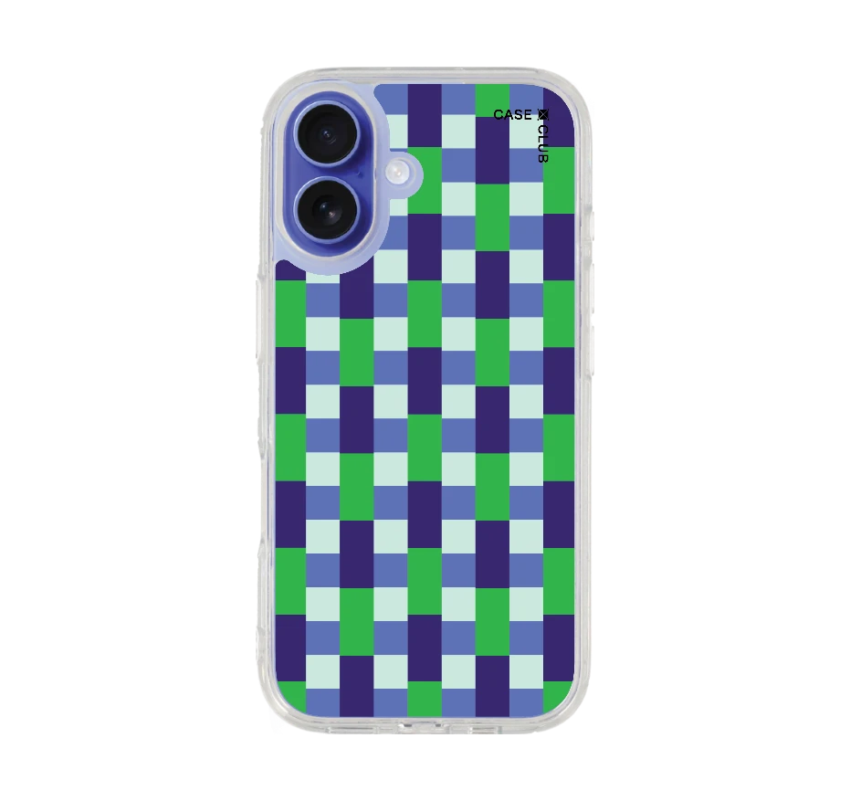 กริด ตารางสีเขียวน้ำเงิน