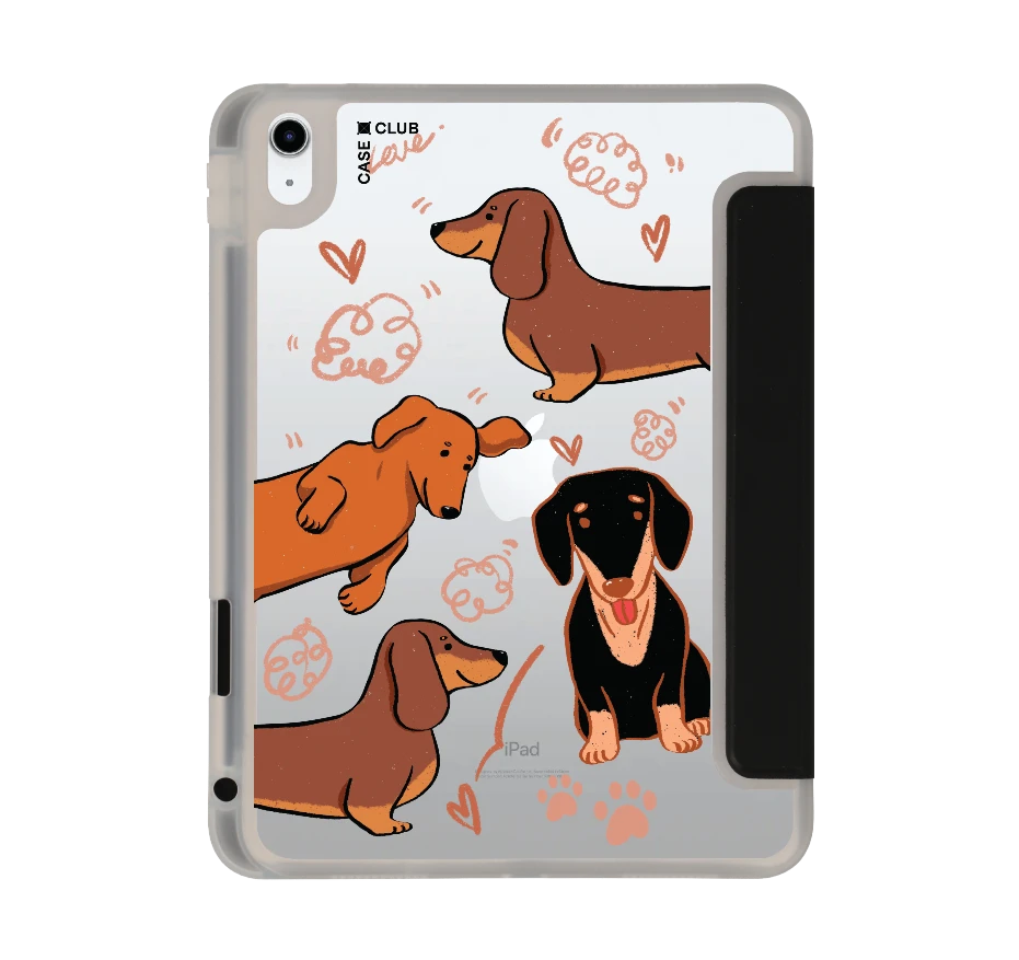brown dachshund pattern