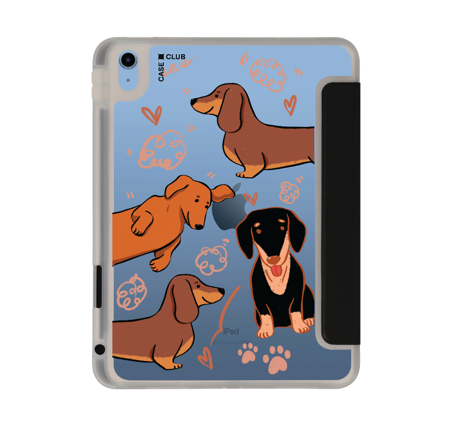brown dachshund pattern