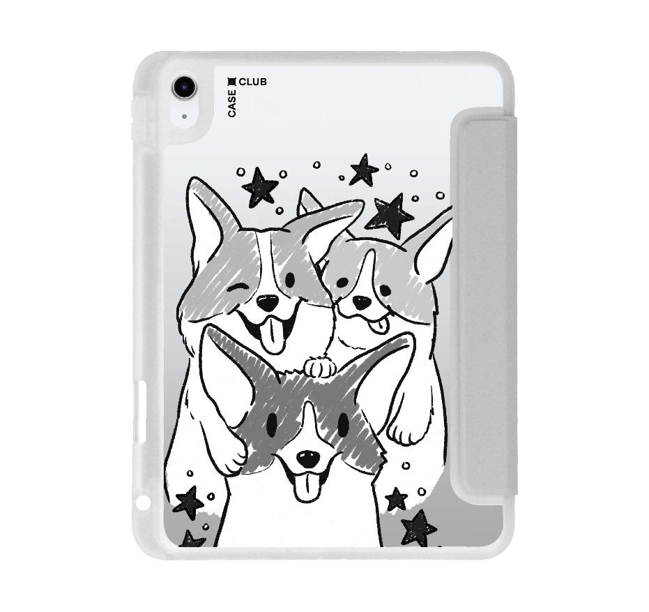 corgi trio