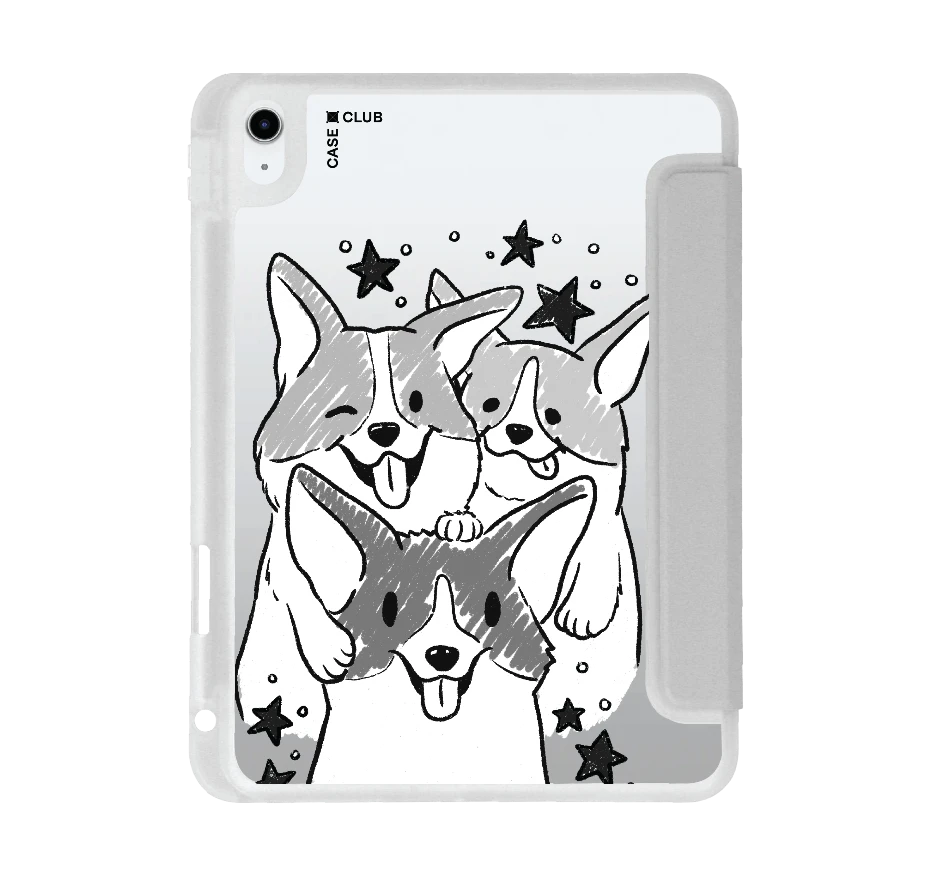 corgi trio