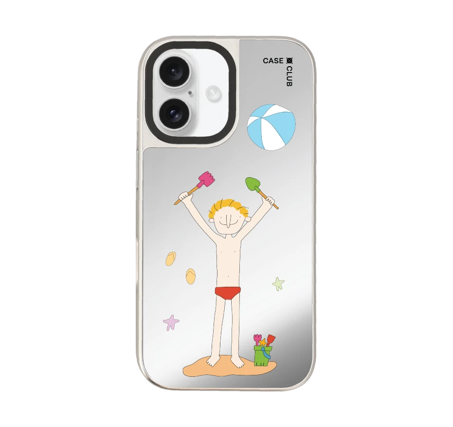 ความสุขเล็กๆ ของเด็กน้อยที่ริมหาด