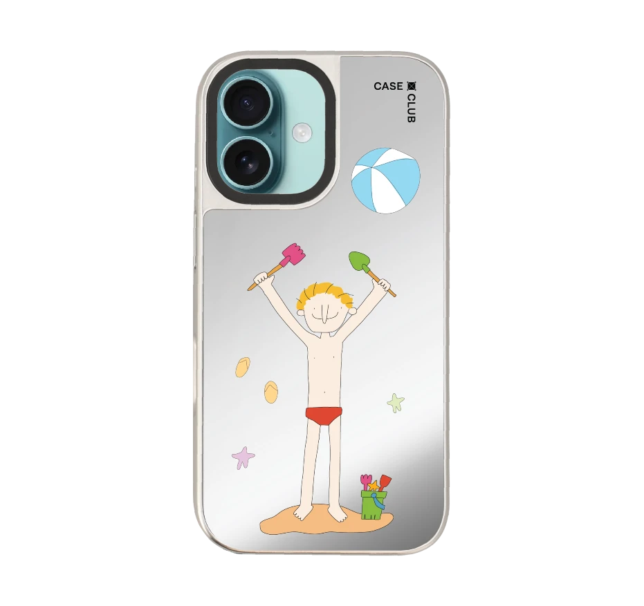 ความสุขเล็กๆ ของเด็กน้อยที่ริมหาด