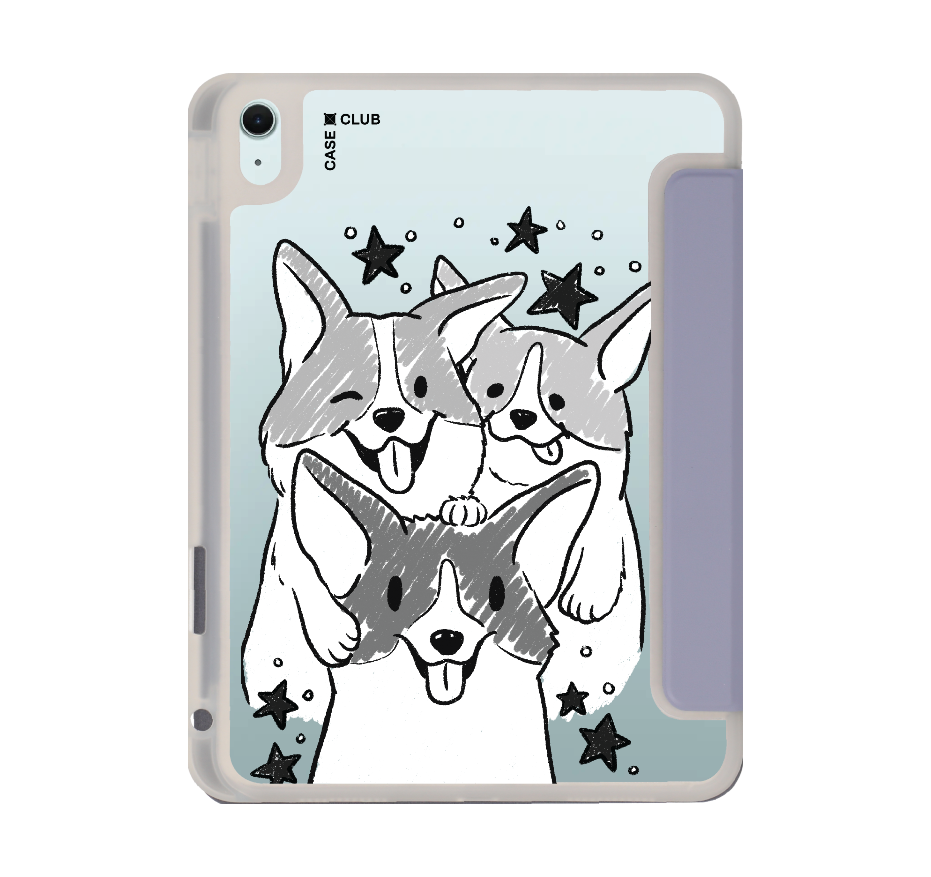 corgi trio