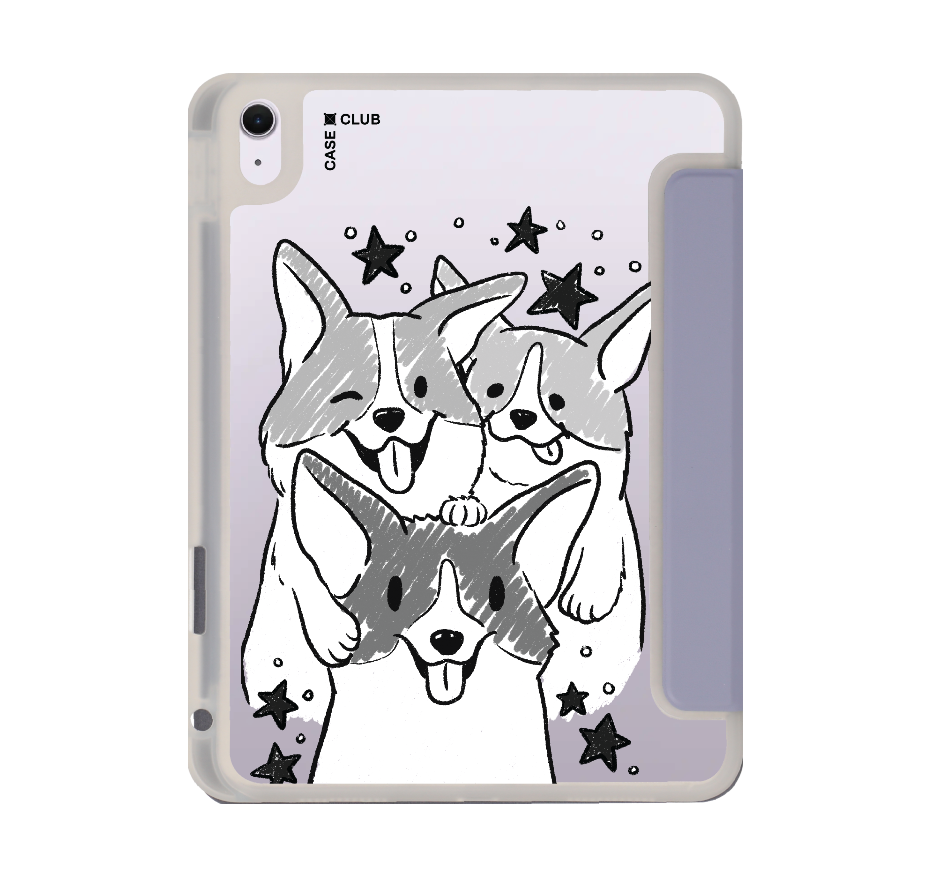 corgi trio