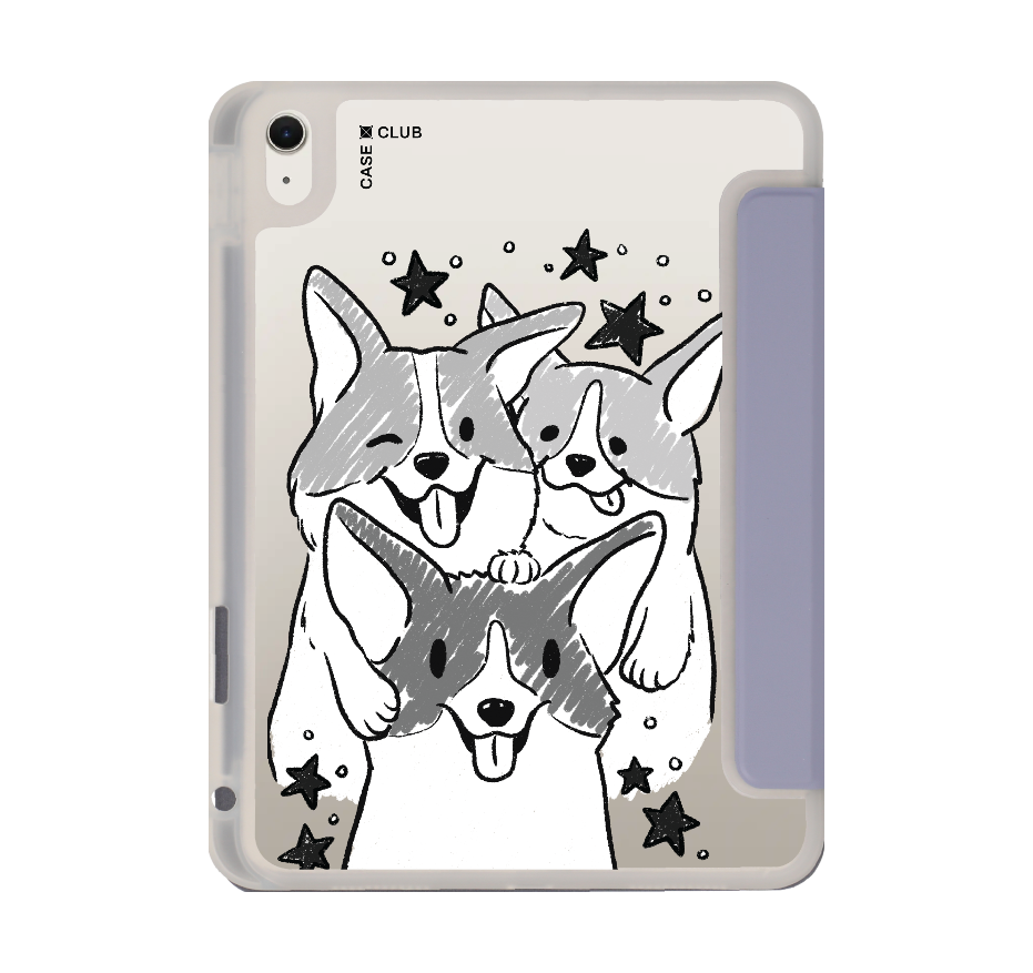 corgi trio