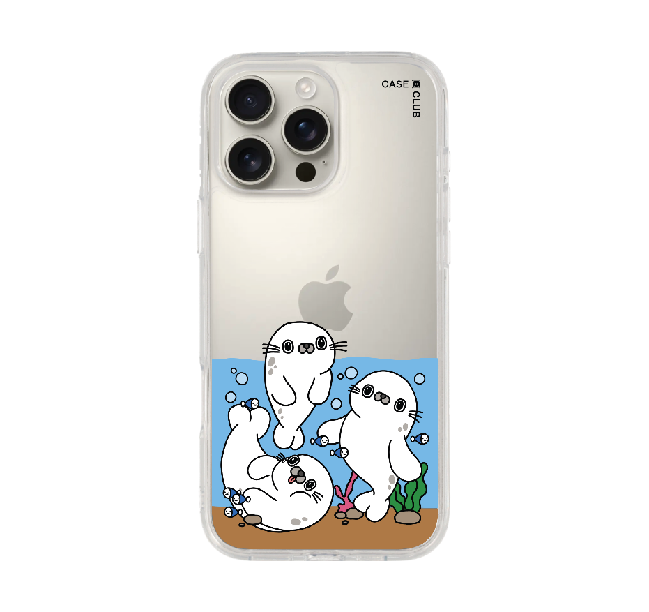 seal under the sea