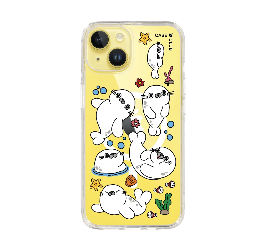 แมวน้ำจอมซน สติกเกอร์ใต้ทะเล