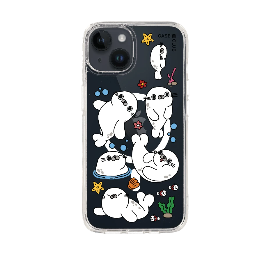 แมวน้ำจอมซน สติกเกอร์ใต้ทะเล