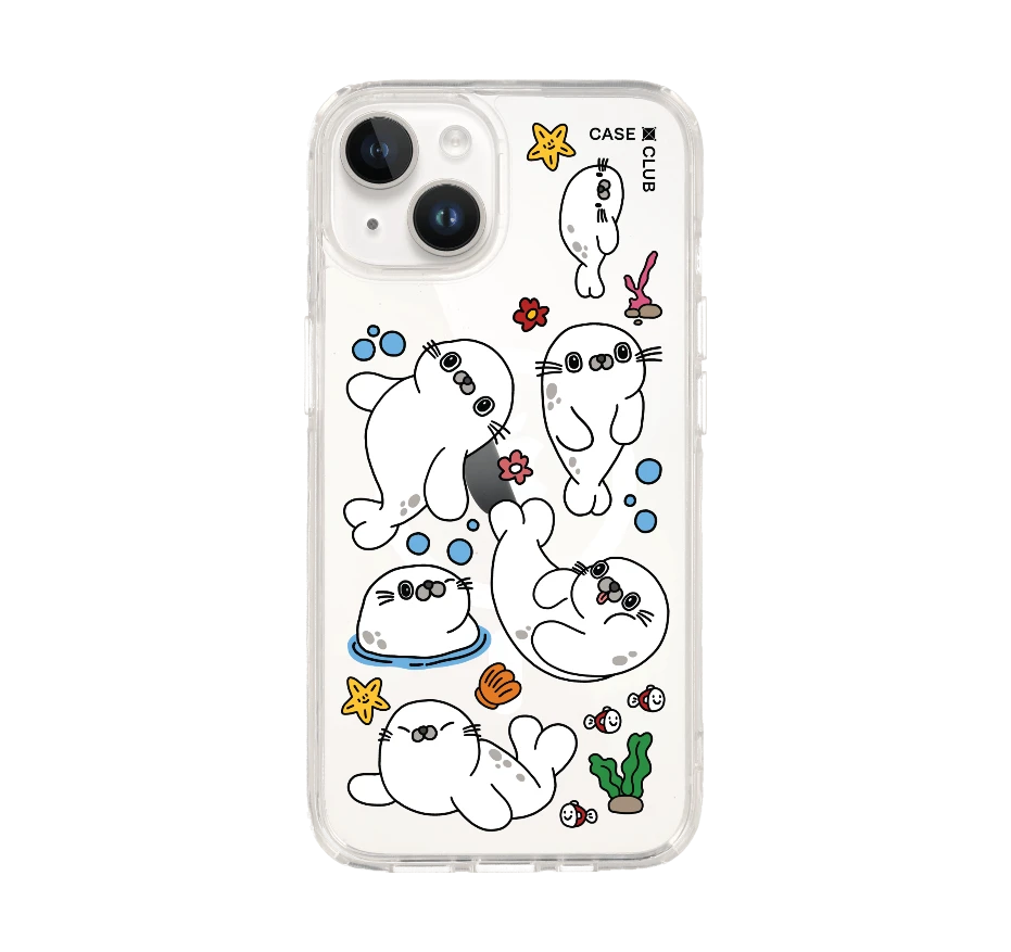 แมวน้ำจอมซน สติกเกอร์ใต้ทะเล