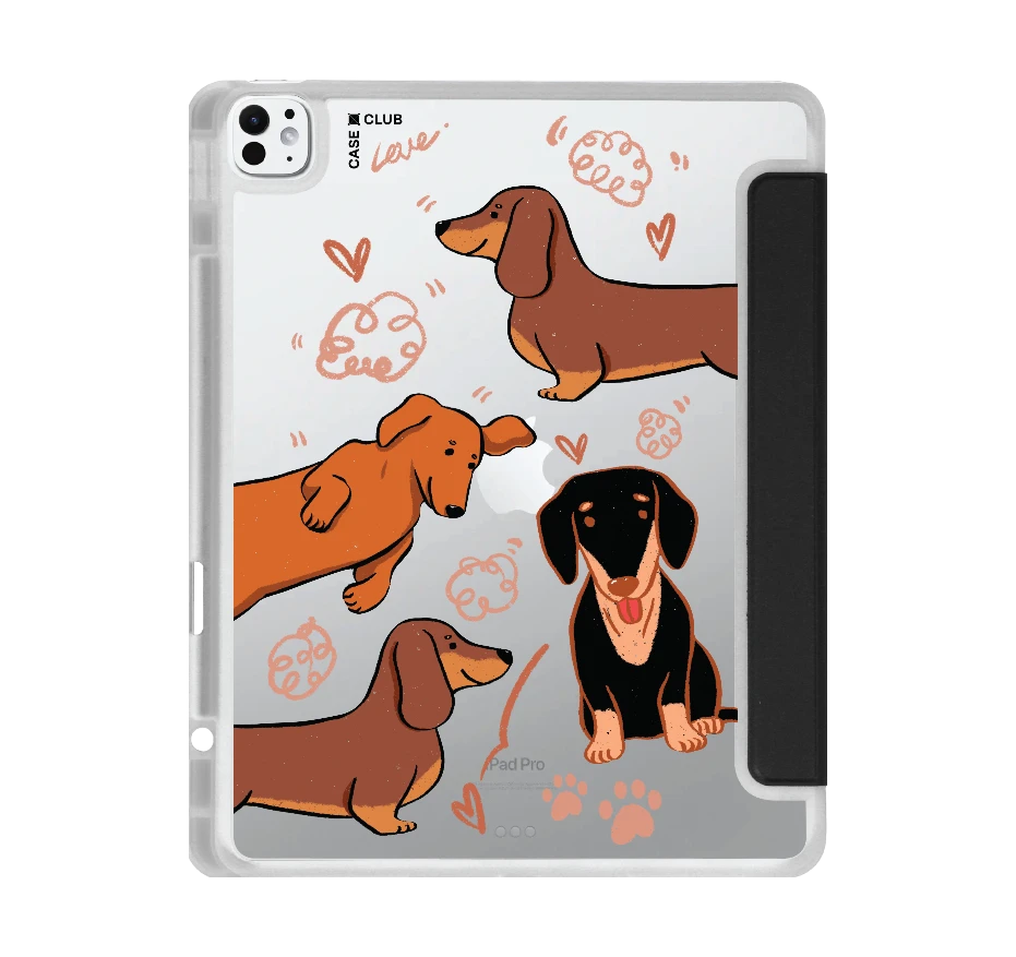 brown dachshund pattern
