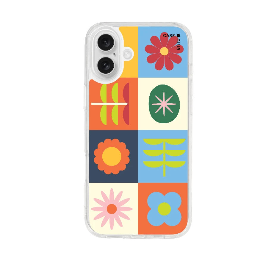 ตารางดอกไม้มินิมอล