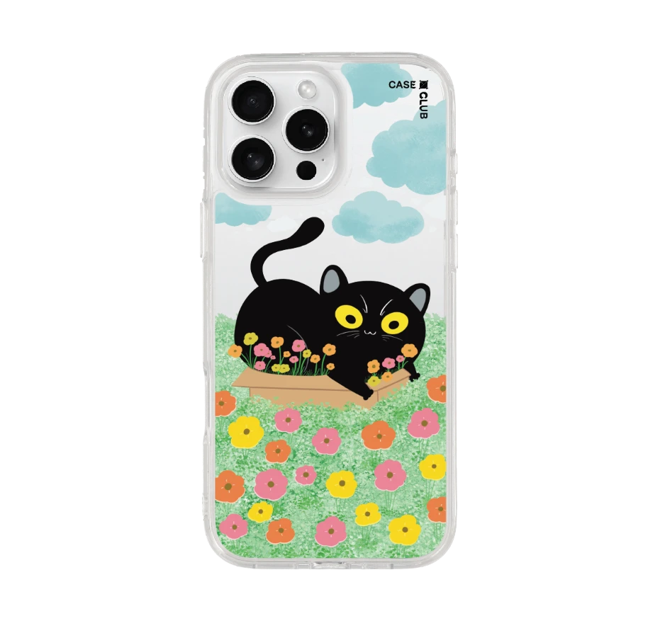 สวนดอกไม้ของแมวดำ