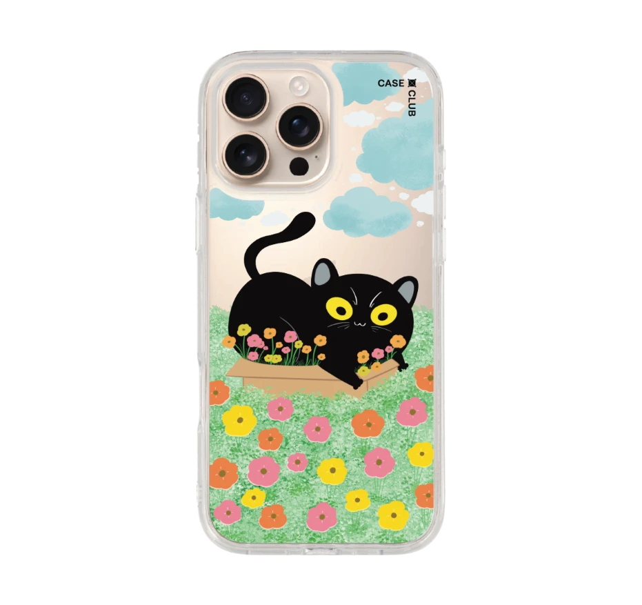 สวนดอกไม้ของแมวดำ