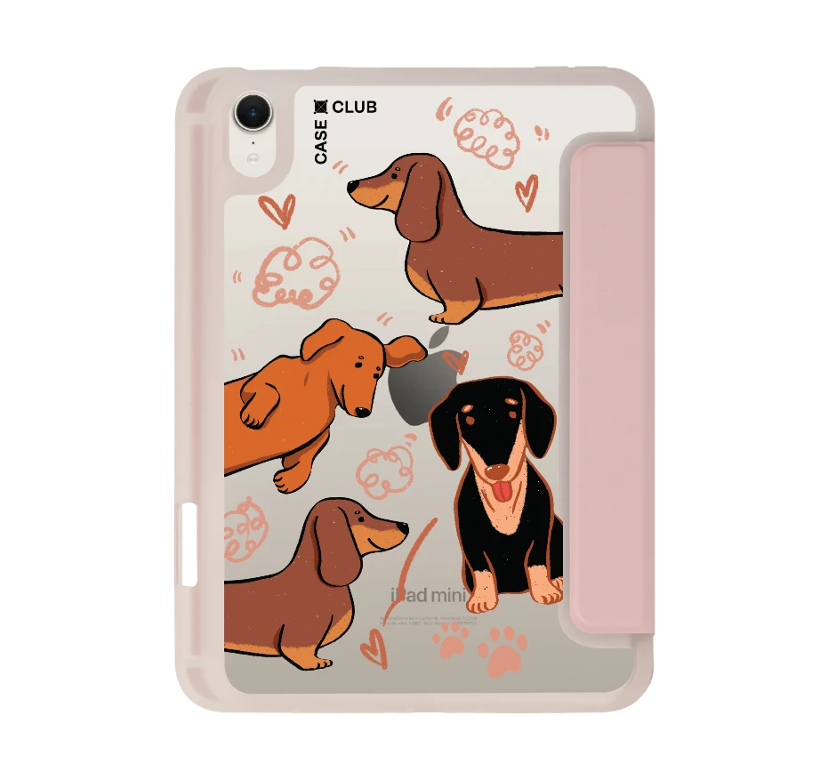 brown dachshund pattern