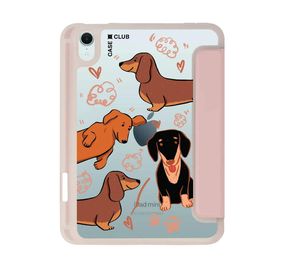 brown dachshund pattern