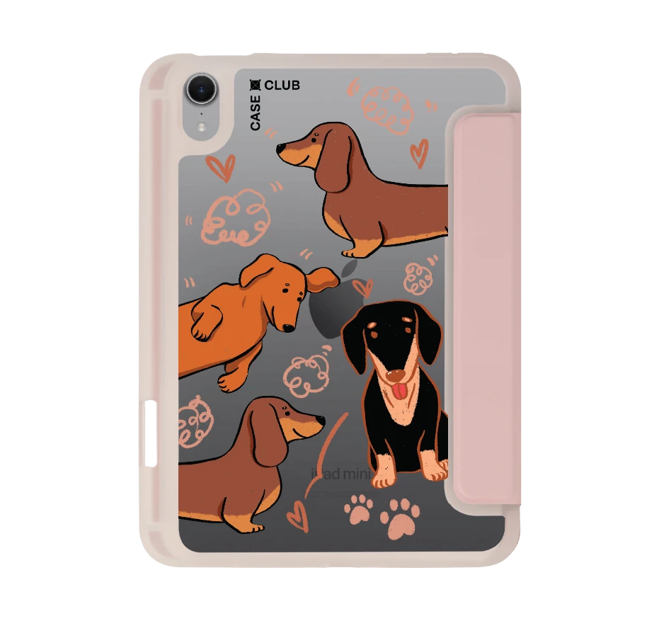 brown dachshund pattern
