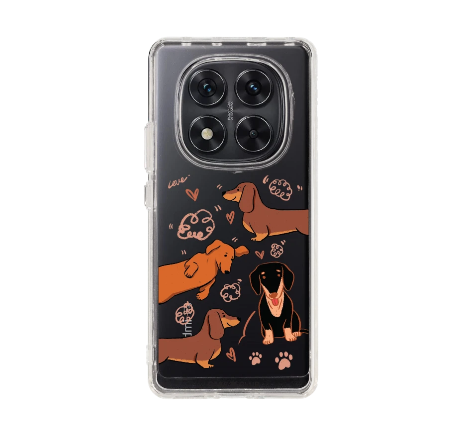 brown dachshund pattern