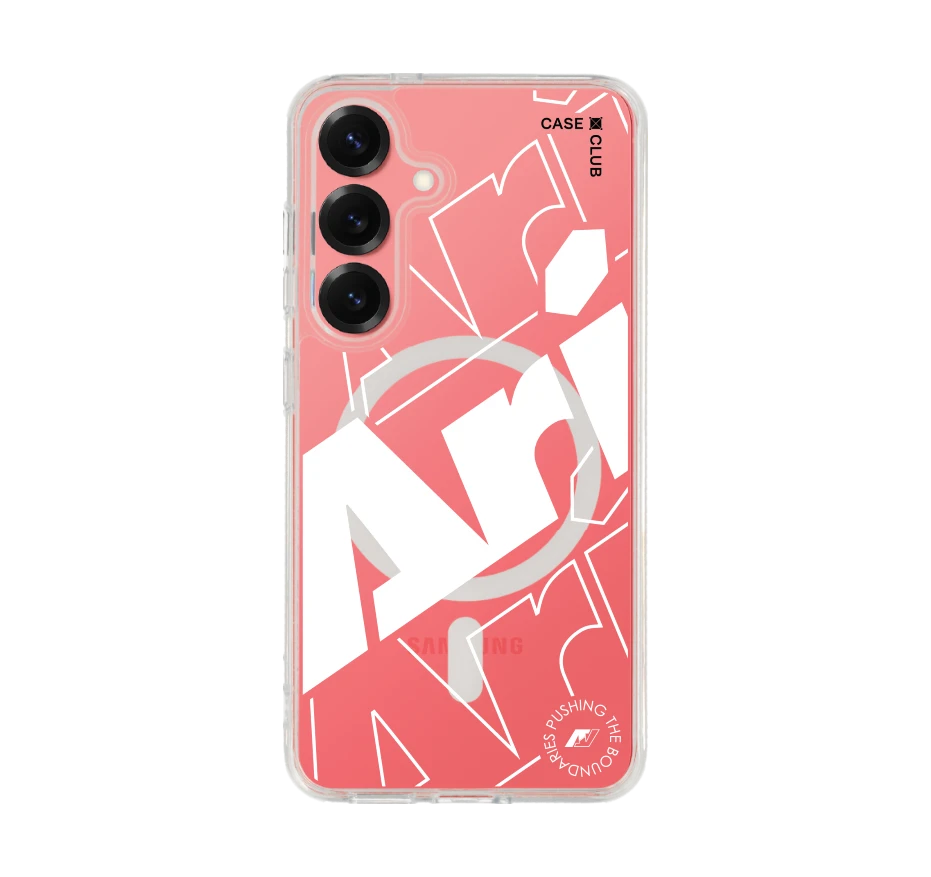 ari โลโก้มาเนียสีขาว แนวสตรีท