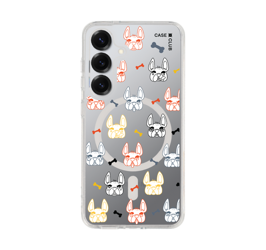 french bulldog ลาย
