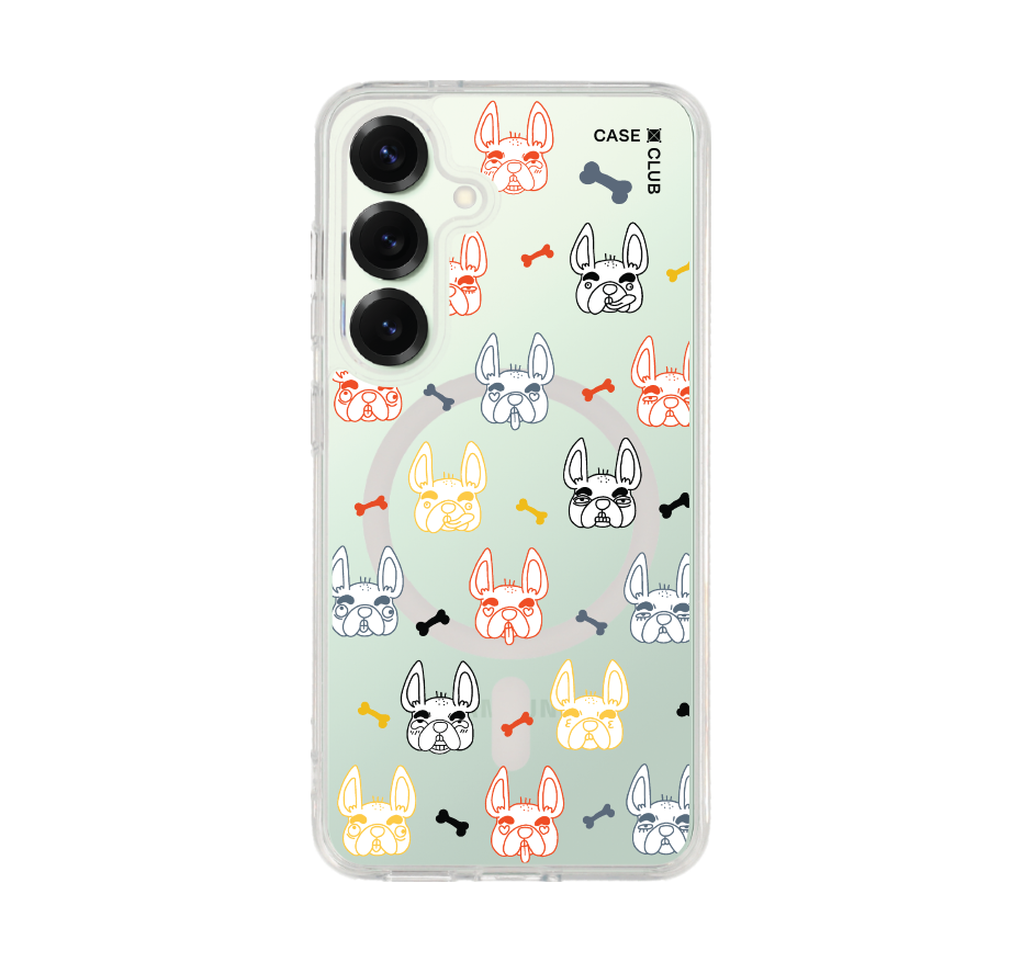 french bulldog ลาย