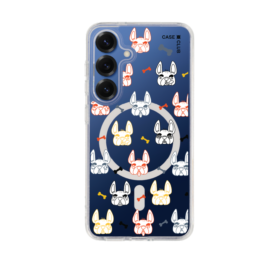 french bulldog ลาย
