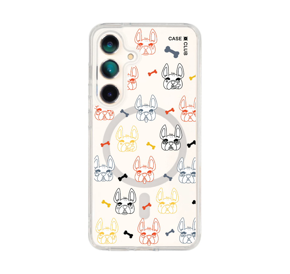 french bulldog ลาย
