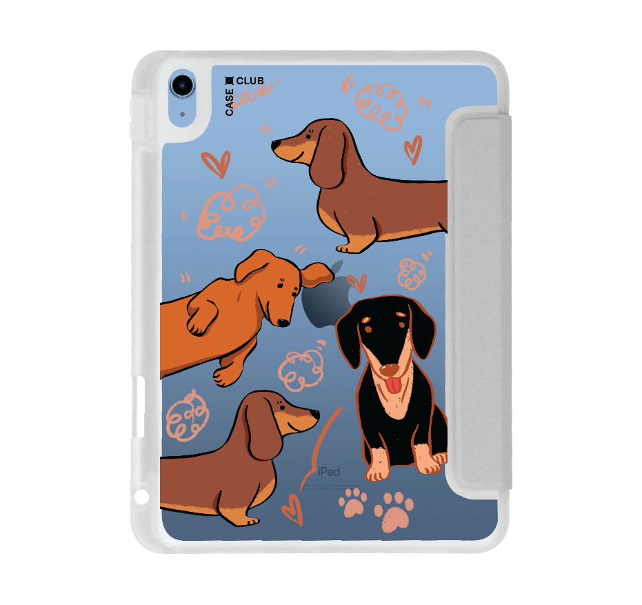 brown dachshund pattern