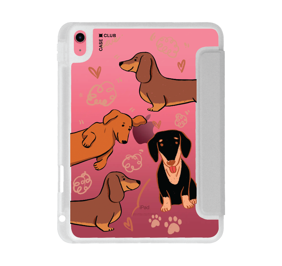 brown dachshund pattern