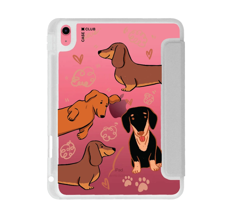 brown dachshund pattern