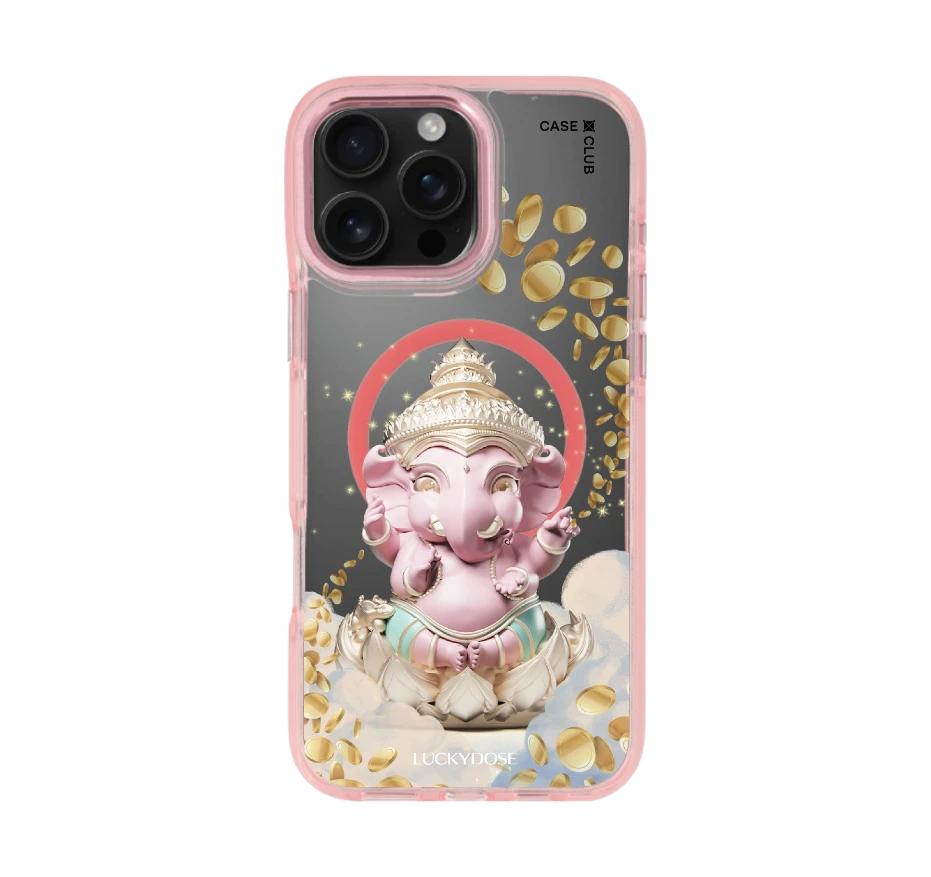 luckydose พระพิฆเนศสีชมูพูพาสเทล