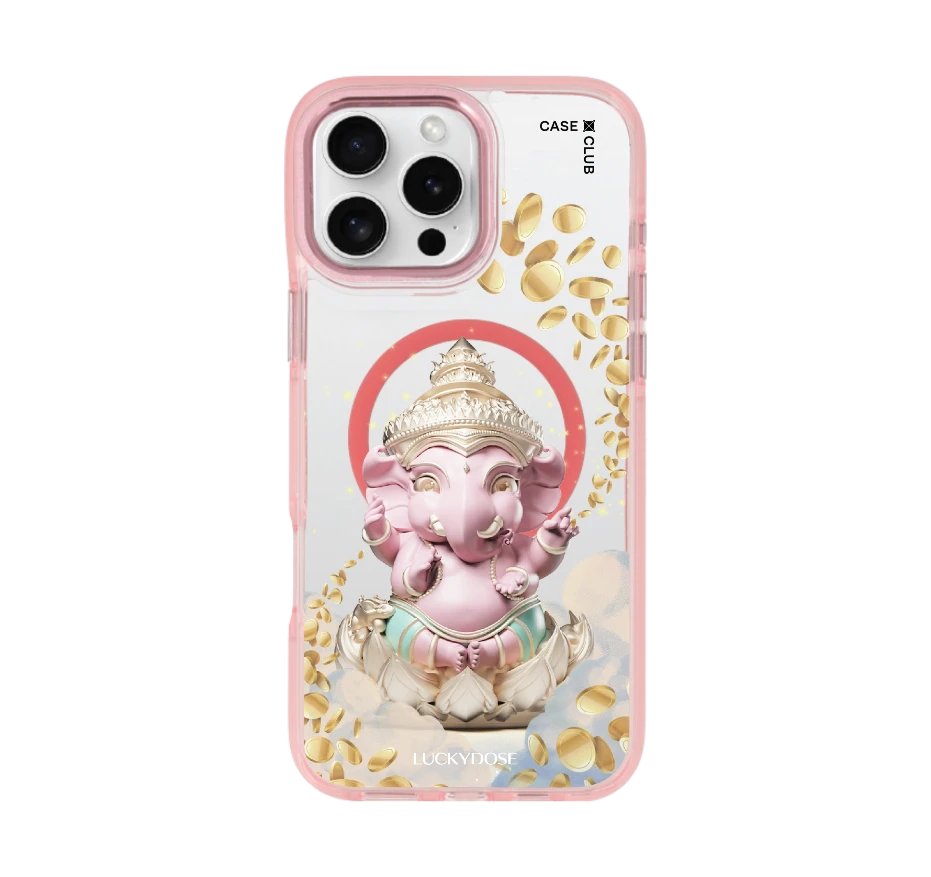 luckydose พระพิฆเนศสีชมูพูพาสเทล