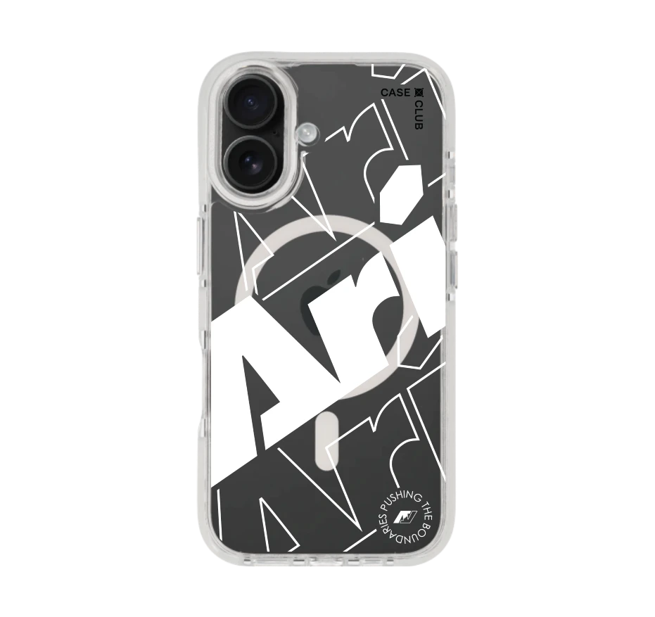 ari โลโก้มาเนียสีขาว แนวสตรีท