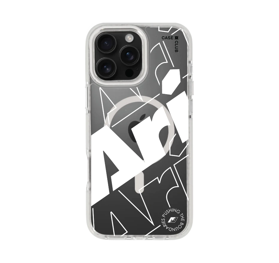 ari โลโก้มาเนียสีขาว แนวสตรีท