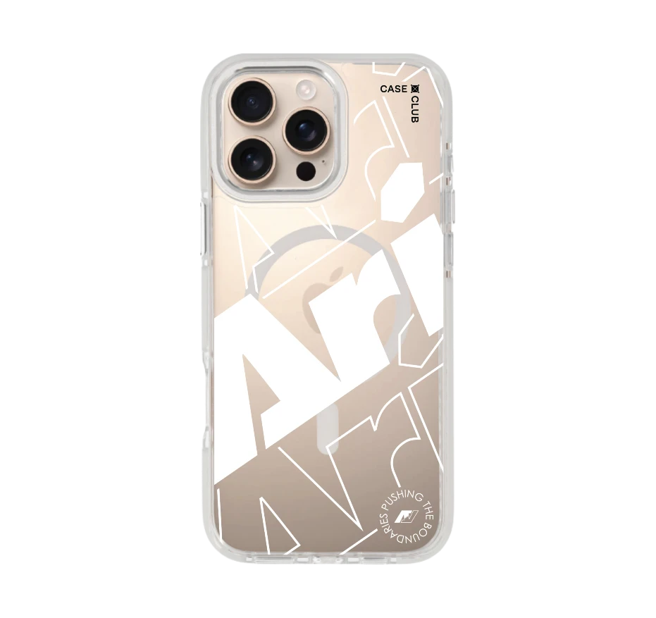 ari โลโก้มาเนียสีขาว แนวสตรีท