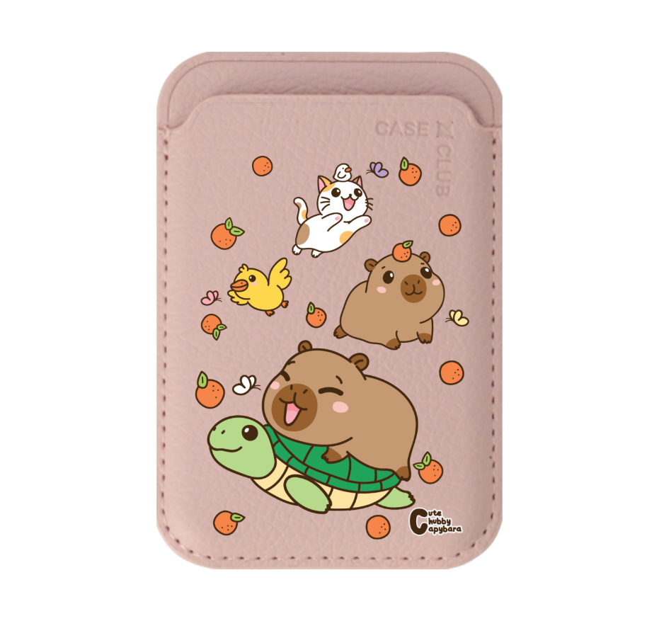 cute chubby capybara mix animal