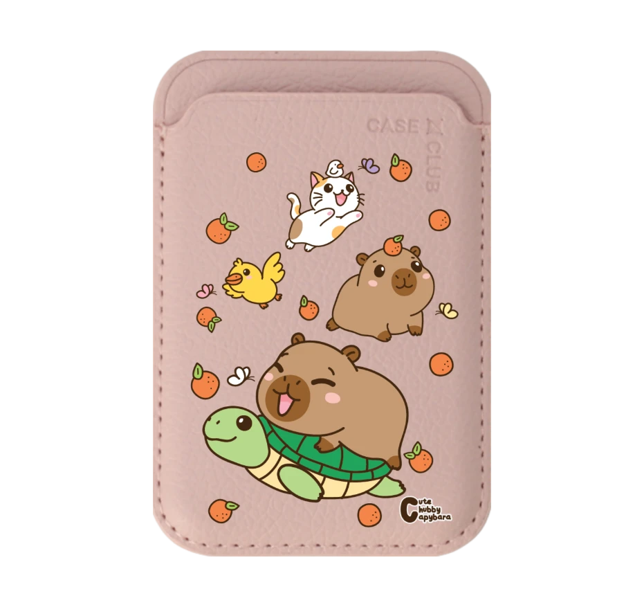 cute chubby capybara mix animal