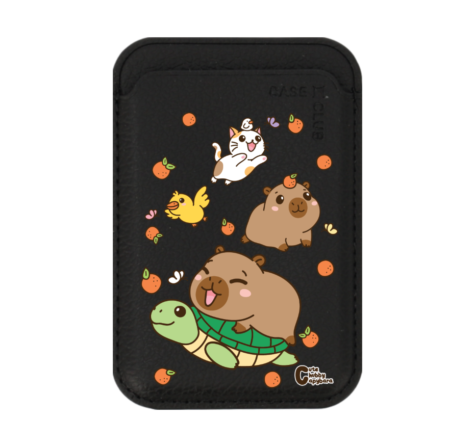 cute chubby capybara mix animal