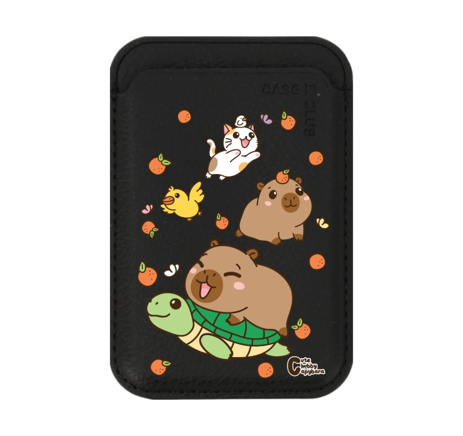 cute chubby capybara mix animal