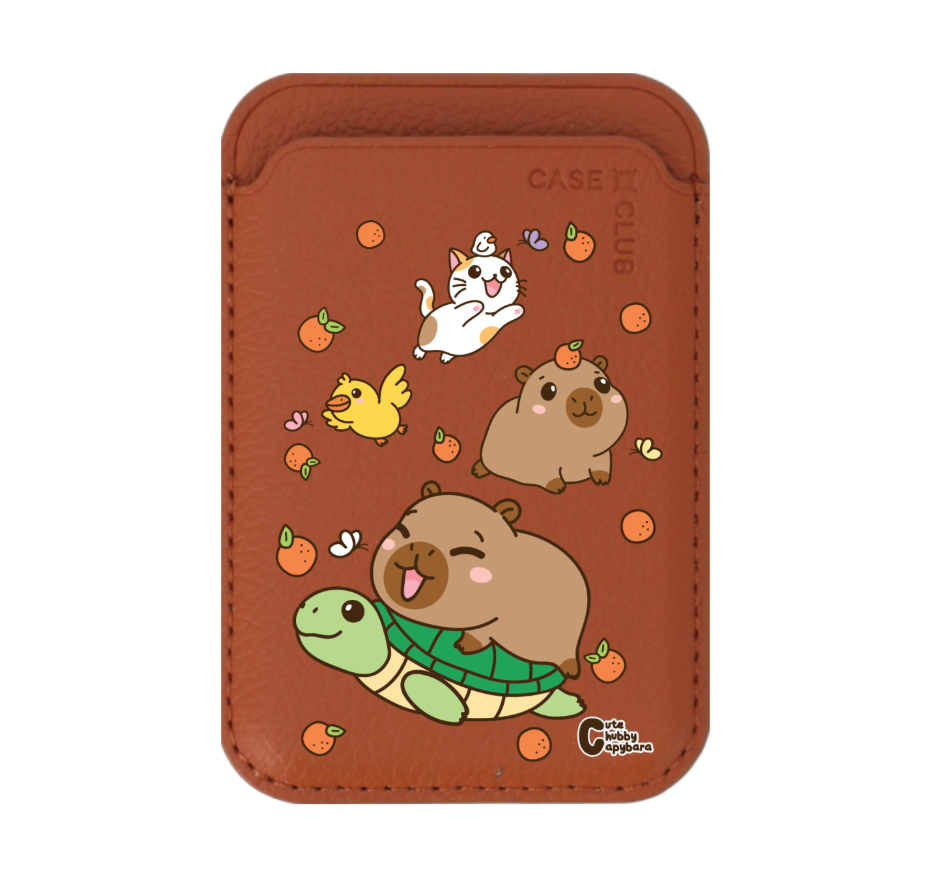 cute chubby capybara mix animal