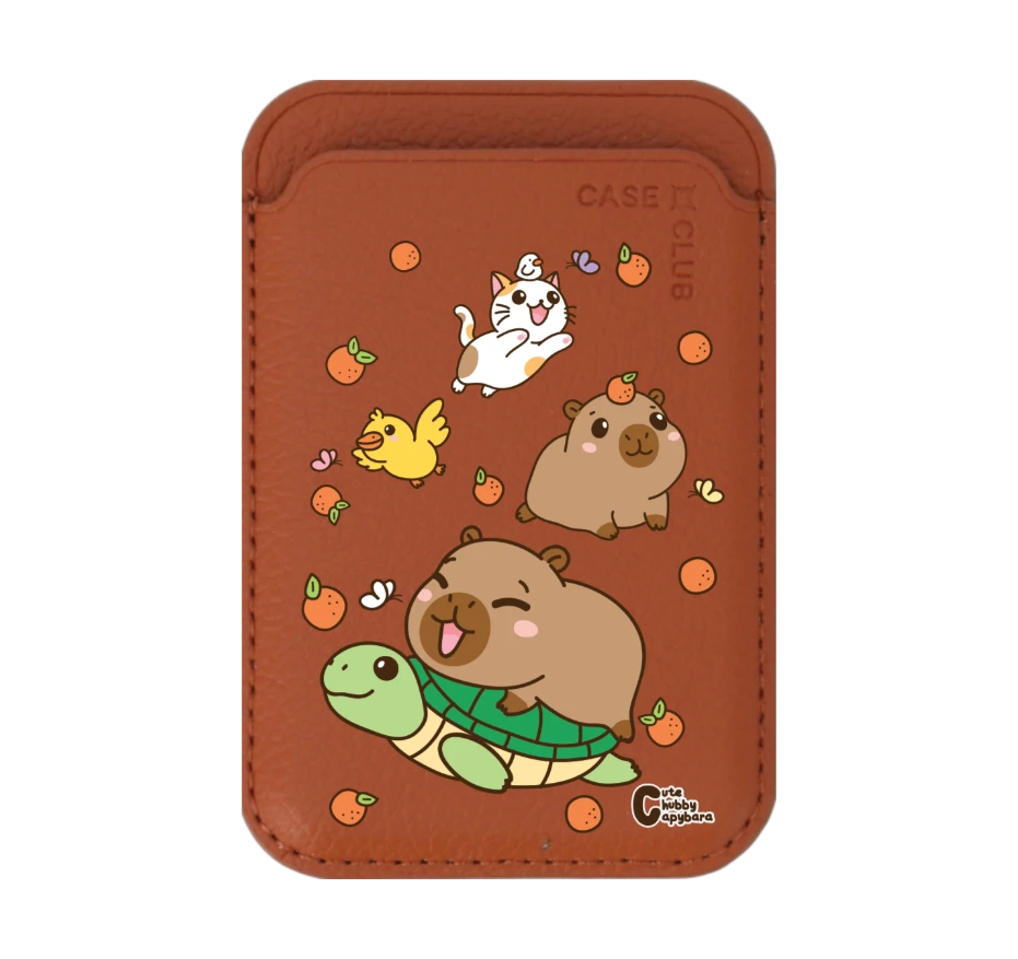 cute chubby capybara mix animal