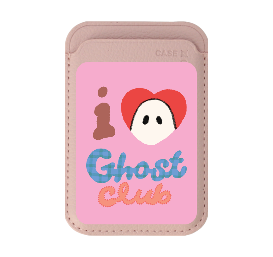 i love ghost club pink