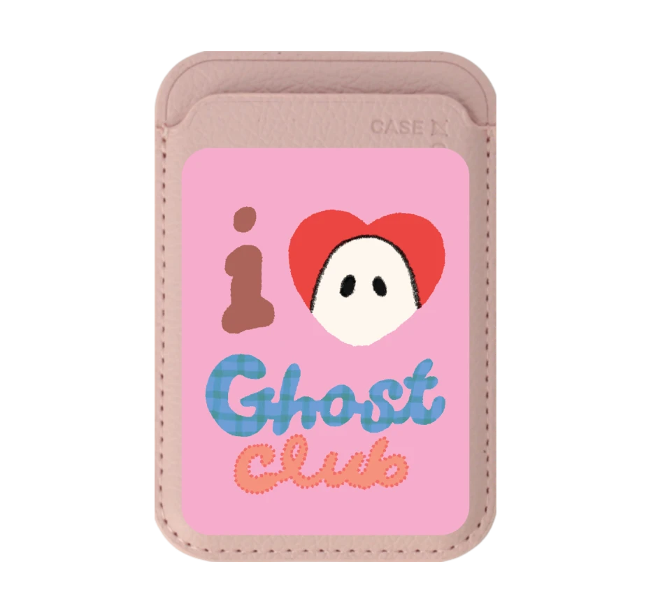 i love ghost club pink