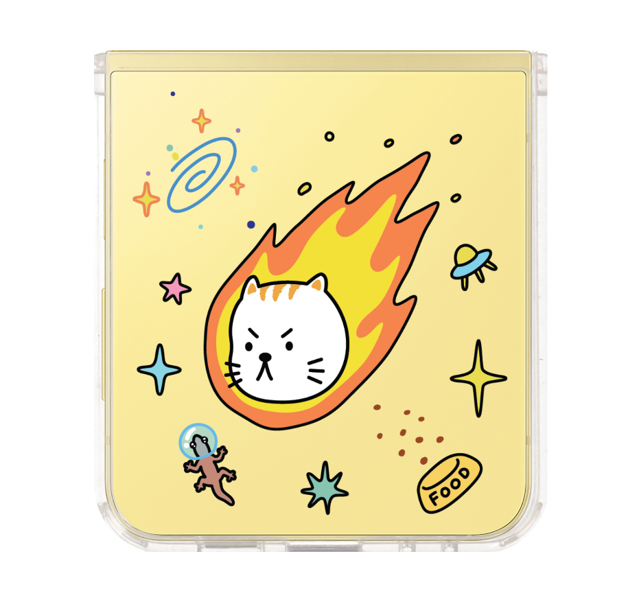 salmon cat space