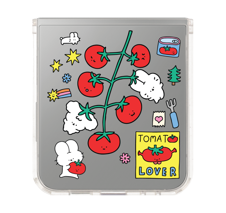 fluffy bunny tomato lover